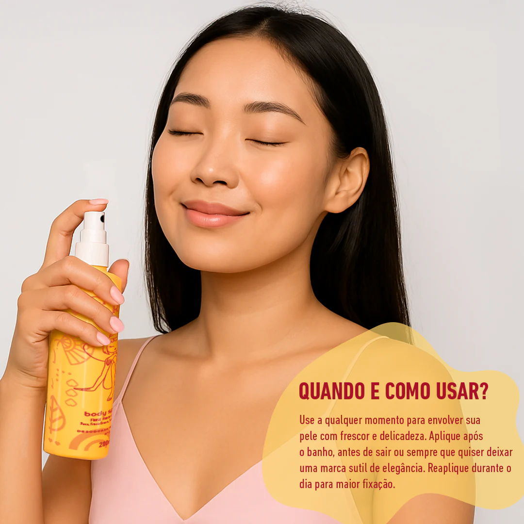 Body Splash - Cheiro de Rica Floral Fresco e Frutado - Image 7