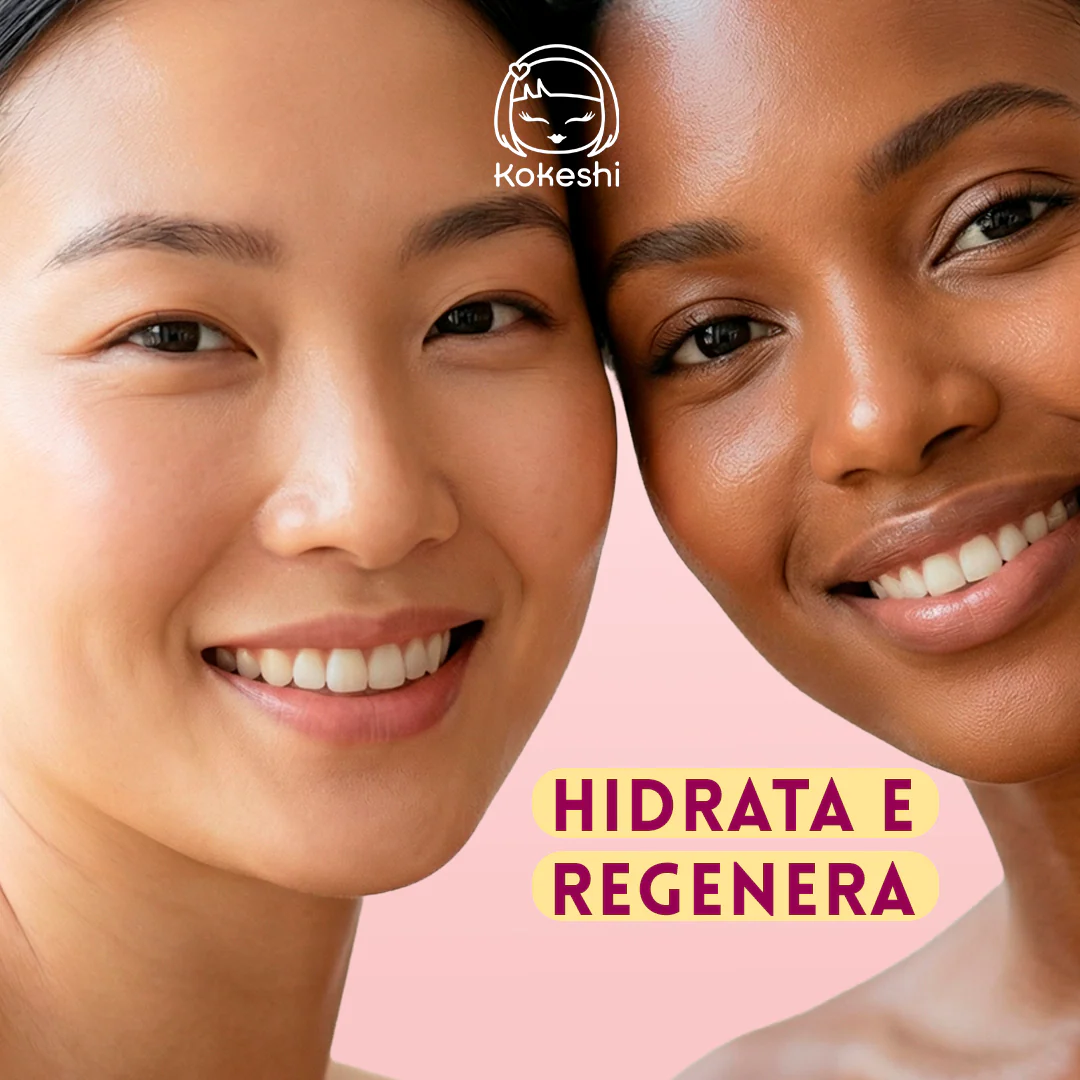 Creme Gel Facial Pele Plena Kokeshi - Image 3