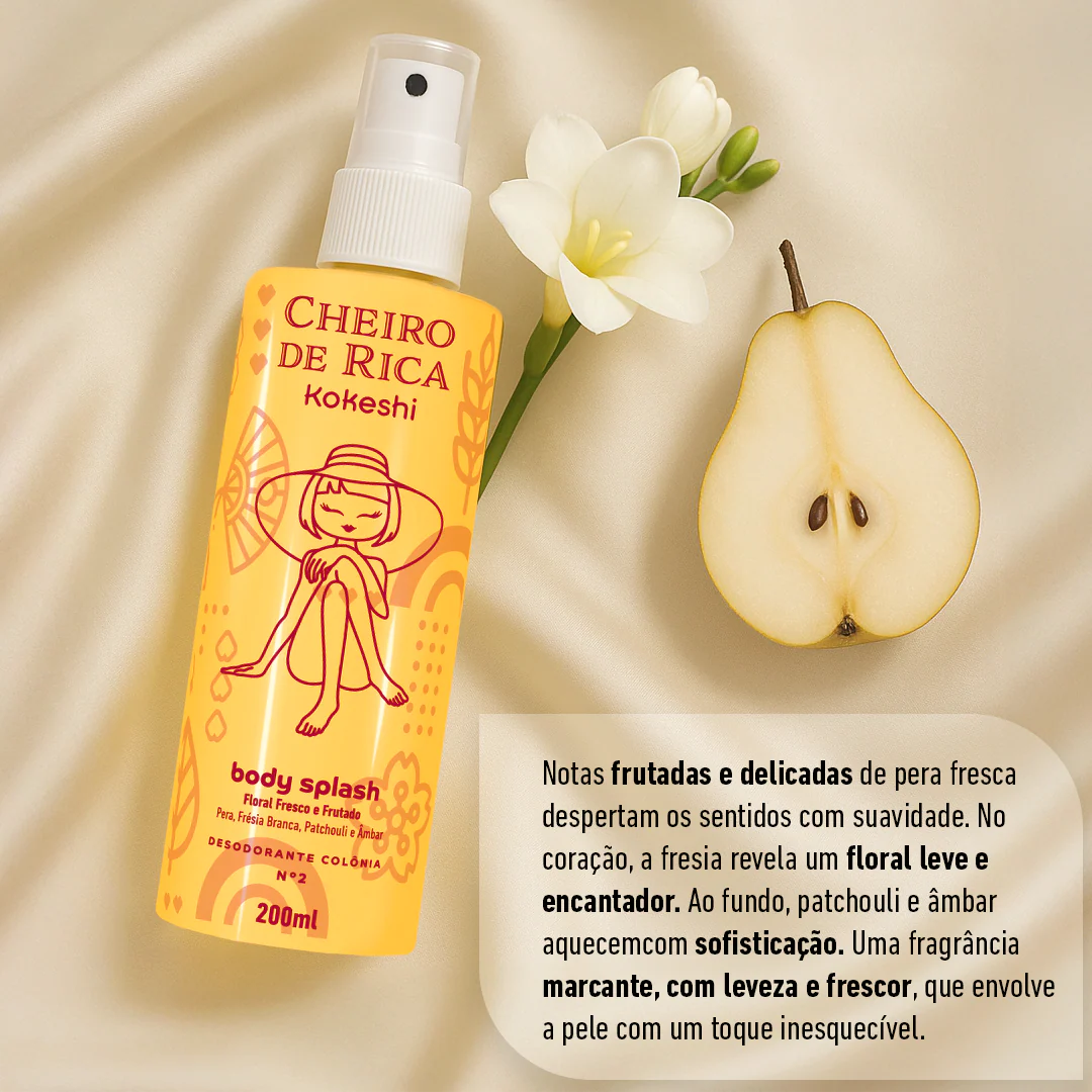 Kit Trio Cheiro de Rica - Body Splash - Image 7